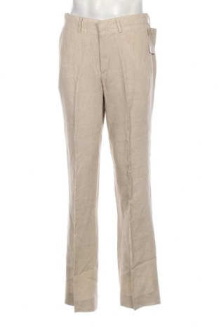 Мъжки панталон Zara, Размер M, Цвят Бежов, Цена 30,24 лв.