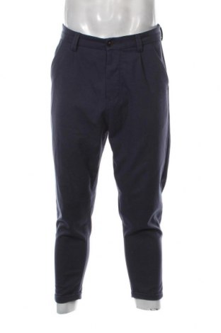 Мъжки панталон Zara Man, Размер M, Цвят Син, Цена 9,40 лв.