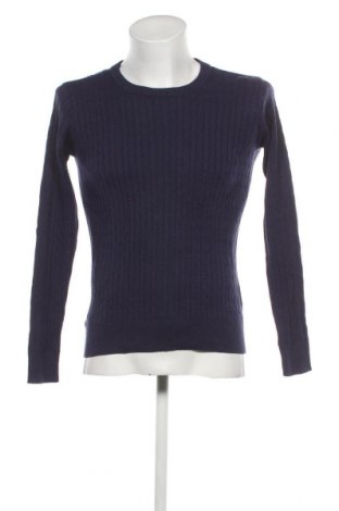 Ανδρικό πουλόβερ, Μέγεθος M, Χρώμα Μπλέ, Τιμή 7,35 €