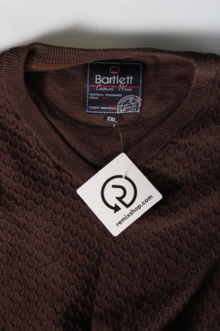 Ανδρικό πουλόβερ, Μέγεθος XXL, Χρώμα Καφέ, Τιμή 4,75 €