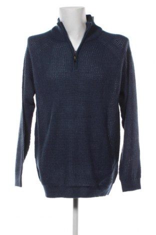 Мъжки пуловер Blend, Размер XXL, Цвят Син, Цена 12,24 лв.