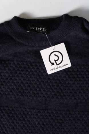 Ανδρικό πουλόβερ Clipper, Μέγεθος M, Χρώμα Μπλέ, Τιμή 5,56 €