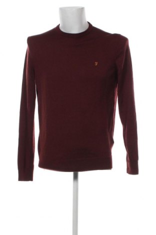 Мъжки пуловер Farah, Размер L, Цвят Червен, Цена 85,80 лв.