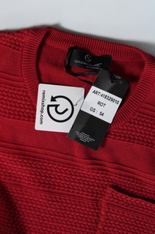 Pánsky sveter  Gentlemen Selection, Veľkosť XL, Farba Červená, Cena  18,37 €