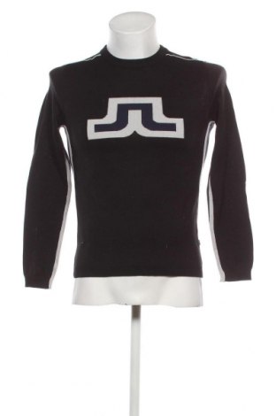 Мъжки пуловер J.Lindeberg, Размер XS, Цвят Черен, Цена 56,35 лв.