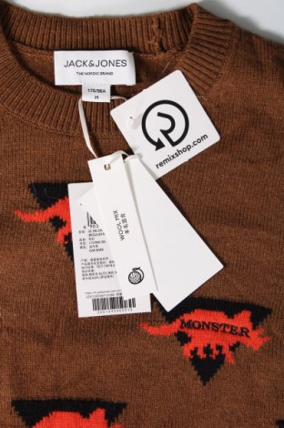 Ανδρικό πουλόβερ Jack & Jones, Μέγεθος M, Χρώμα  Μπέζ, Τιμή 8,76 €