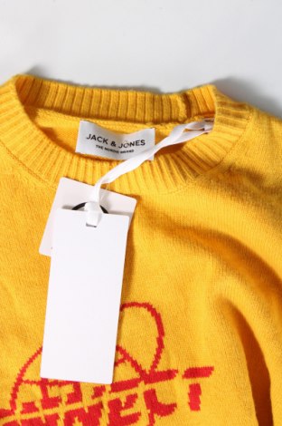 Ανδρικό πουλόβερ Jack & Jones, Μέγεθος M, Χρώμα Κίτρινο, Τιμή 10,52 €