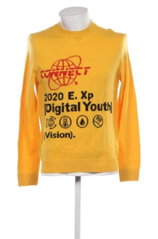 Мъжки пуловер Jack & Jones, Размер M, Цвят Жълт, Цена 17,00 лв.