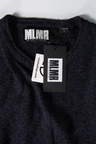 Pulover de bărbați MLMR, Mărime L, Culoare Albastru, Preț 236,84 Lei