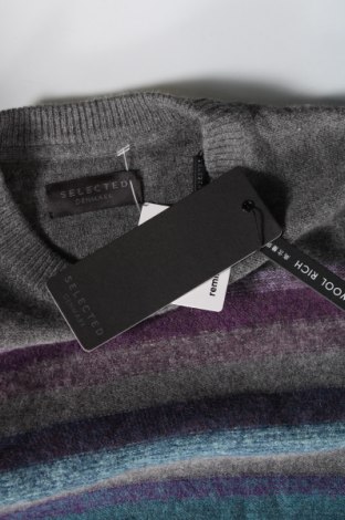 Pánsky sveter  Selected, Veľkosť S, Farba Sivá, Cena  20,41 €