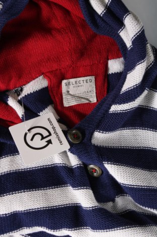 Мъжки пуловер Selected Homme, Размер M, Цвят Многоцветен, Цена 24,00 лв.