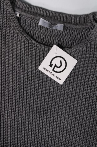 Мъжки пуловер Selected Homme, Размер M, Цвят Сив, Цена 14,40 лв.