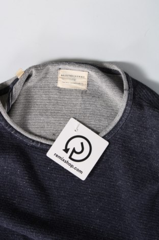 Ανδρικό πουλόβερ Selected Homme, Μέγεθος M, Χρώμα Μπλέ, Τιμή 7,57 €