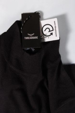 Pulover de bărbați Threadbare, Mărime L, Culoare Negru, Preț 151,32 Lei