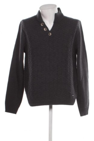 Мъжки пуловер Threadbare, Размер L, Цвят Сив, Цена 22,08 лв.