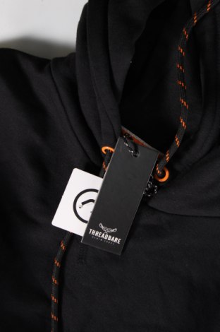 Herren Sweatshirt Threadbare, Größe L, Farbe Schwarz, Preis 23,71 €