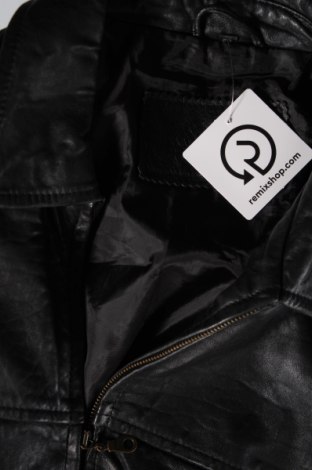 Αντρικό δερμάτινο παλτό, Μέγεθος M, Χρώμα Μαύρο, Τιμή 21,43 €