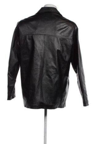 Palton de piele pentru bărbați, Mărime L, Culoare Negru, Preț 217,10 Lei