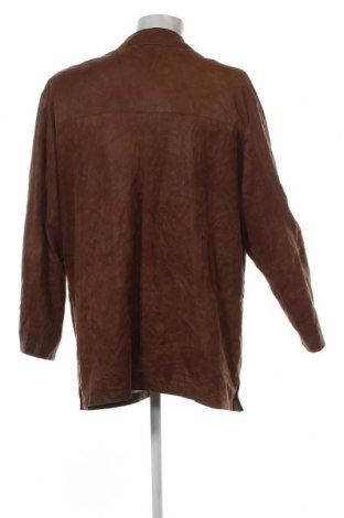 Pánský kožený kabát  Abercrombie & Fitch, Velikost XXL, Barva Hnědá, Cena  1 588,00 Kč