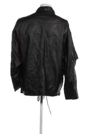 Ανδρικό δερμάτινο μπουφάν, Μέγεθος M, Χρώμα Μαύρο, Τιμή 28,46 €