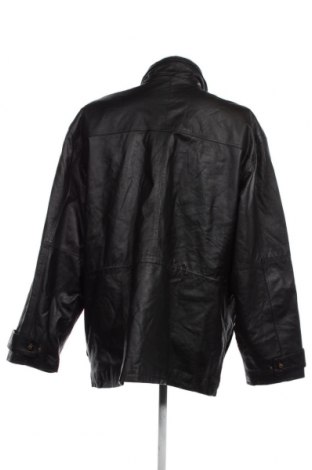 Ανδρικό δερμάτινο μπουφάν, Μέγεθος XXL, Χρώμα Μαύρο, Τιμή 14,56 €