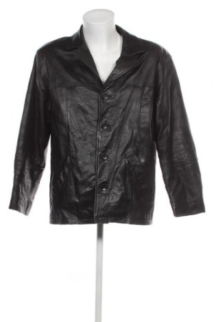 Pánska kožená bunda , Veľkosť L, Farba Čierna, Cena  15,77 €