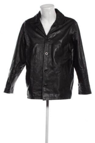 Pánska kožená bunda , Veľkosť S, Farba Čierna, Cena  15,17 €