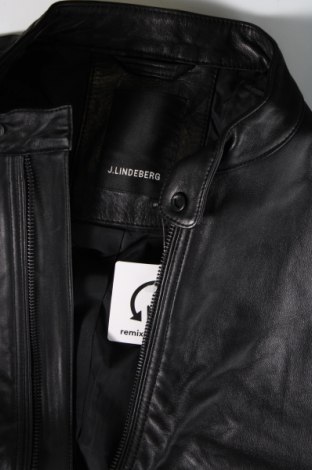 Pánská kožená bunda  J.Lindeberg, Velikost M, Barva Černá, Cena  7 970,00 Kč