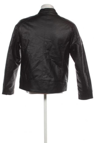 Ανδρικό δερμάτινο μπουφάν Threadbare, Μέγεθος M, Χρώμα Μαύρο, Τιμή 40,72 €