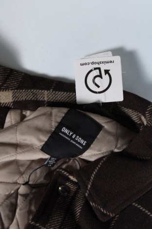 Pánsky kabát  Only & Sons, Veľkosť L, Farba Viacfarebná, Cena  39,90 €