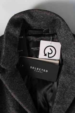 Pánsky kabát  Selected Homme, Veľkosť XL, Farba Sivá, Cena  44,38 €