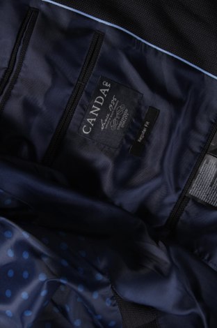 Ανδρικό σακάκι Canda, Μέγεθος L, Χρώμα Μπλέ, Τιμή 43,30 €