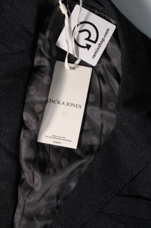 Ανδρικό σακάκι Jack & Jones, Μέγεθος L, Χρώμα Μπλέ, Τιμή 12,92 €