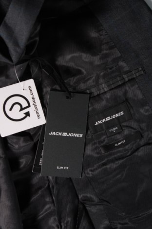 Ανδρικό σακάκι Jack & Jones, Μέγεθος S, Χρώμα Γκρί, Τιμή 56,19 €