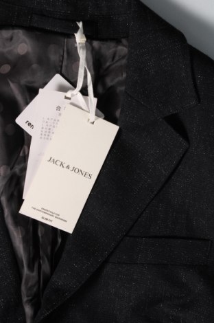 Ανδρικό σακάκι Jack & Jones, Μέγεθος M, Χρώμα Μπλέ, Τιμή 12,92 €
