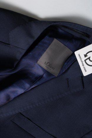 Ανδρικό σακάκι S.Oliver, Μέγεθος M, Χρώμα Μπλέ, Τιμή 29,99 €