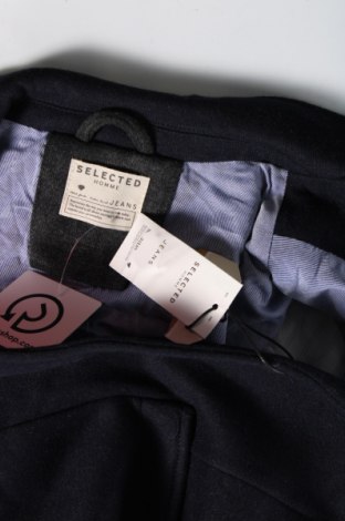 Ανδρικό σακάκι Selected, Μέγεθος XL, Χρώμα Μπλέ, Τιμή 22,36 €