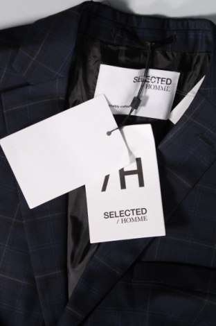 Ανδρικό σακάκι Selected Homme, Μέγεθος M, Χρώμα Μπλέ, Τιμή 91,75 €
