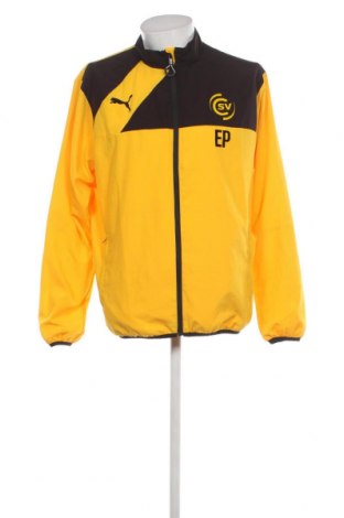 Herren Sportjacke PUMA, Größe L, Farbe Gelb, Preis 34,74 €