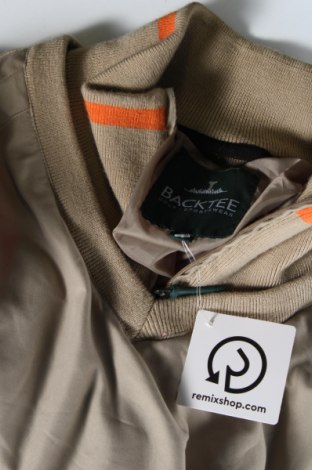 Ανδρικό μπουφάν Backtee, Μέγεθος XL, Χρώμα  Μπέζ, Τιμή 7,10 €