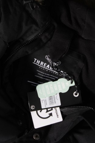 Pánska bunda  Threadbare, Veľkosť M, Farba Čierna, Cena  11,99 €