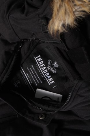 Ανδρικό μπουφάν Threadbare, Μέγεθος L, Χρώμα Μαύρο, Τιμή 11,99 €