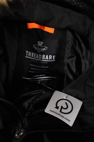Ανδρικό μπουφάν Threadbare, Μέγεθος S, Χρώμα Μαύρο, Τιμή 18,70 €