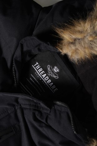 Ανδρικό μπουφάν Threadbare, Μέγεθος XL, Χρώμα Μαύρο, Τιμή 17,26 €