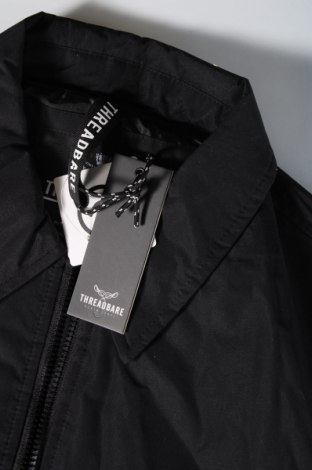 Ανδρικό μπουφάν Threadbare, Μέγεθος L, Χρώμα Μαύρο, Τιμή 15,34 €