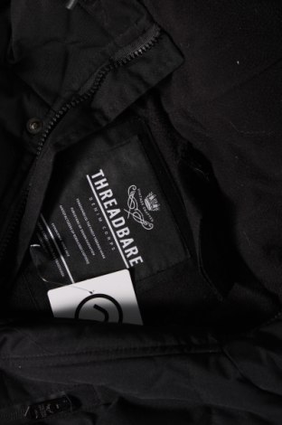 Ανδρικό μπουφάν Threadbare, Μέγεθος L, Χρώμα Μαύρο, Τιμή 20,13 €