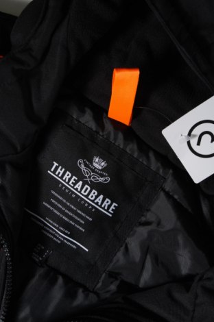 Ανδρικό μπουφάν Threadbare, Μέγεθος L, Χρώμα Μαύρο, Τιμή 18,70 €