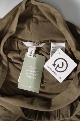 Панталон за бременни H&M Mama, Размер M, Цвят Зелен, Цена 24,84 лв.