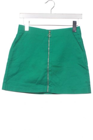 Fustă Zara Trafaluc, Mărime XS, Culoare Verde, Preț 13,82 Lei