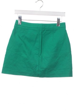 Fustă Zara Trafaluc, Mărime XS, Culoare Verde, Preț 17,76 Lei